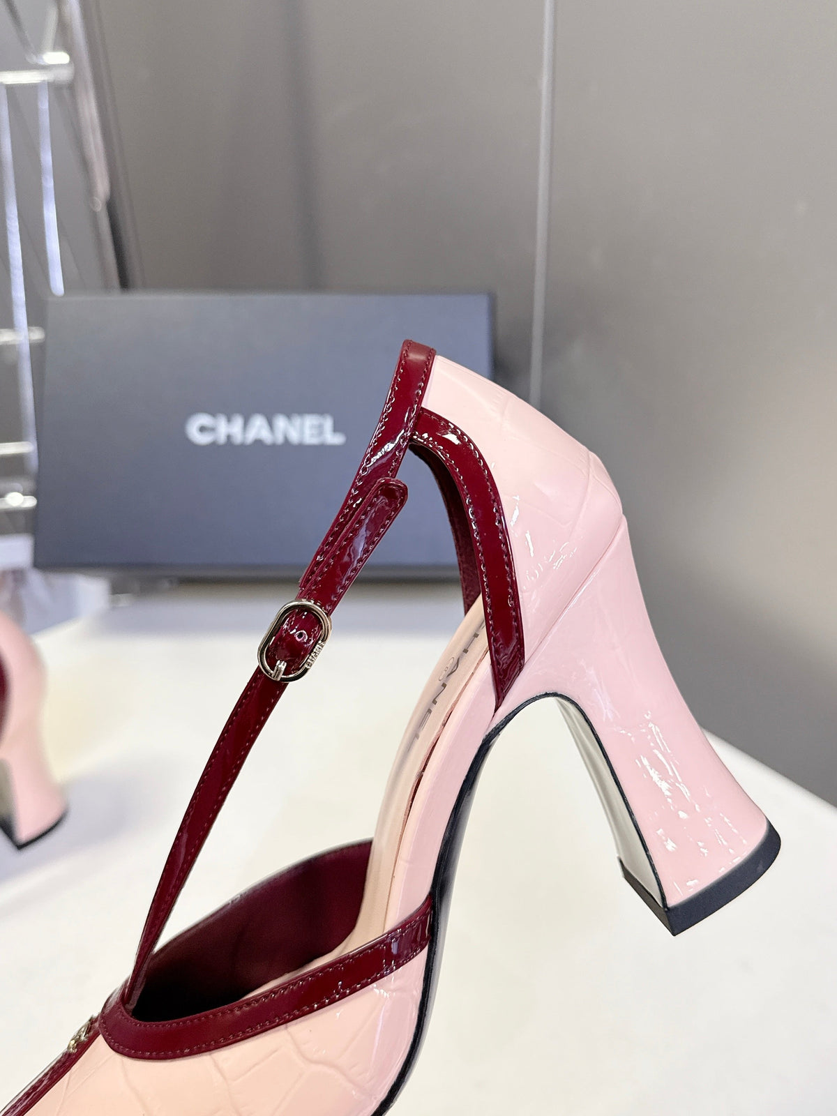 Chanel 2026 Mary Jane Slingback 85mm Leather 895338