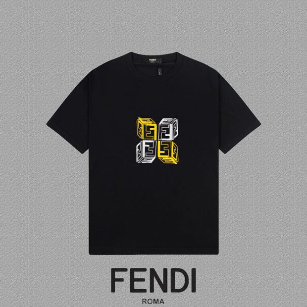 Fendi 2026 Men's Short-Sleeve T-Shirt Cotton 805967
